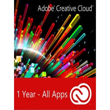 Adobe Creative Cloud (PC) - 1 Year - Adobe Key GLOBAL